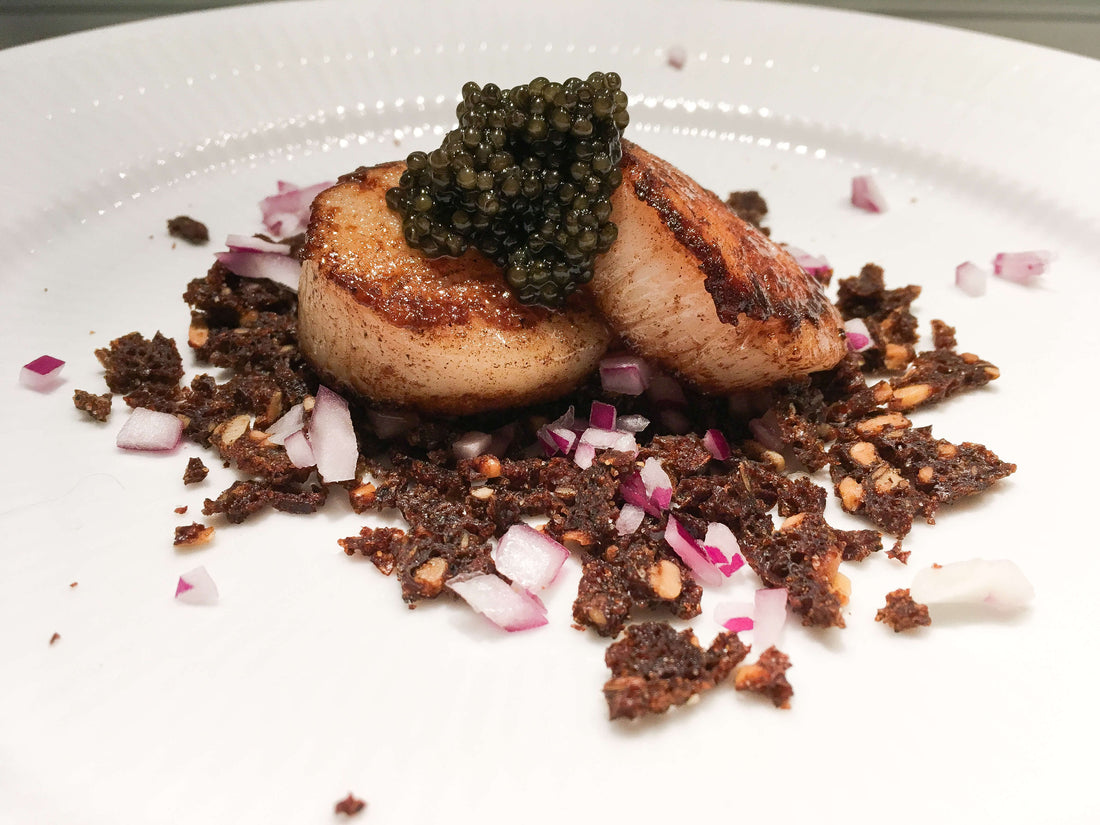 Caviar, kammuslinger og rugbrødskrummer